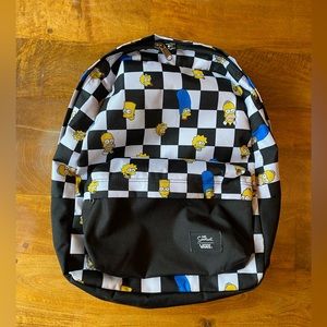 VANS Simpson’s backpack. Excellent Condition